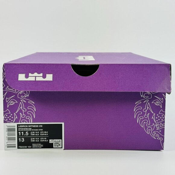 Nike Lebron Witness VIII \'Dunkin Donuts\' FB2239-104 Basketball Multi Size main image 14